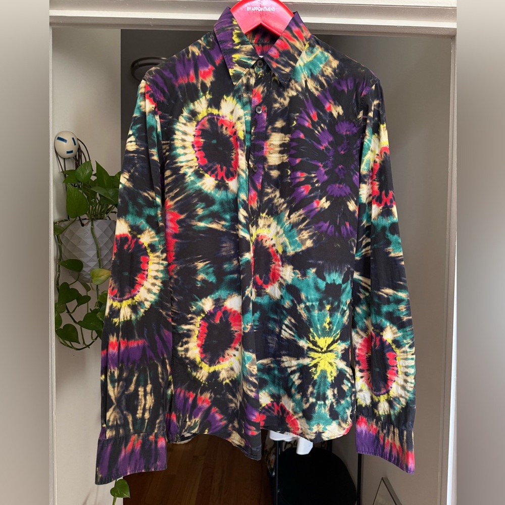 Dries Van Noten FW 2019 tie dye shirt